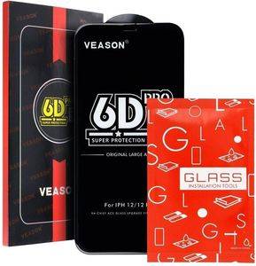 6D PRO VEASON GLASS FOR IPHONE 15 PLUS BLACK
