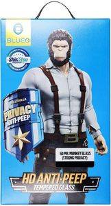 5D MR. MONKEY GLASS APPLE IPHONE 15 PRO BLACK (STRONG PRIVACY)