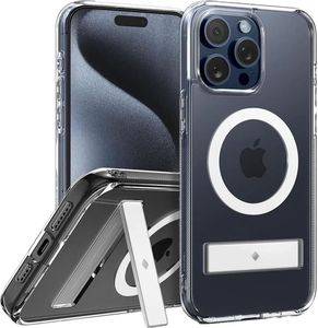 SPIGEN CASEOLOGY CAPELLA MAGSAFE KICKSTAND CLEAR WHITE FOR IPHONE 15 PRO MAX