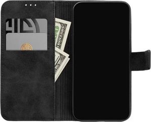 TENDER BOOK CASE FOR IPHONE 15 PRO MAX BLACK