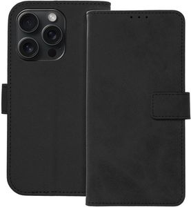 TENDER BOOK CASE FOR IPHONE 15 PRO BLACK