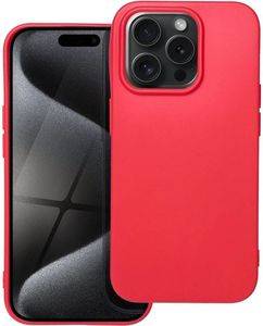 SOFT CASE FOR IPHONE 15 PRO RED