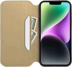 DUAL POCKET BOOK CASE FOR XIAOMI REDMI NOTE 14 5G GOLD