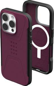 UAG CIVILIAN MAGSAFE BORDEAUX FOR IPHONE 16 PRO