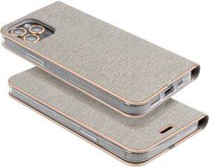 LUNA BOOK FLIP CASE FOR XIAOMI REDMI NOTE 8 PRO SILVER