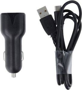 MAXLIFE MXCC-01 CAR CHARGER 1X USB 2.1A BLACK + LIGHTNING CABLE