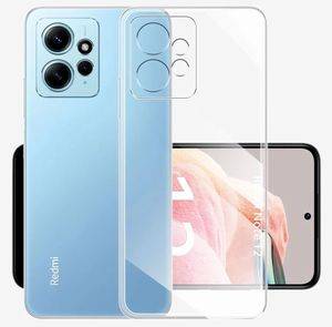 BACK CASE ULTRA SLIM 0.5MM FOR XIAOMI REDMI NOTE 12 4G TRANSPARENT