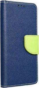 FANCY BOOK CASE FOR XIAOMI REDMI NOTE 14 5G NAVY / LIME