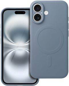 SILICONE MAG COVER CASE COMPATIBLE WITH MAGSAFE FOR SAMSUNG S25 PLUS GREY TITATNIUM