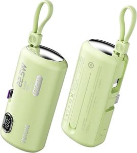 POWER BANK WK 5000MAH 22,5W PDX2 GREEN WP-19