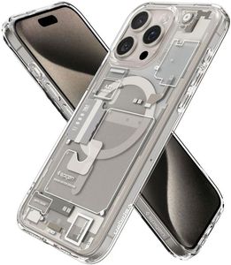 SPIGEN ULTRA HYBRID MAGSAFE ZERO ONE NATURAL TITANIUM FOR IPHONE 15 PRO MAX