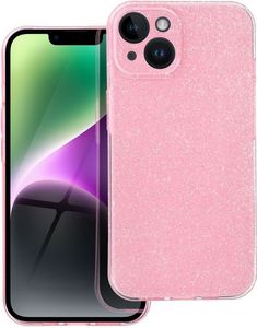 CLEAR CASE 2MM BLINK FOR XIAOMI REDMI 12C PINK