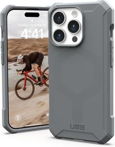 UAG ESSENTIAL ARMOR MAGSAFE SILVER FOR IPHONE 15 PRO