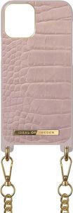 IDEAL OF SWEDEN NECKLACE FOR IPHONE 12 MINI MISTY ROSE CROCO