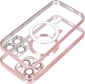 ELECTRO MAG COVER CASE WITH MAGSAFE FOR IPHONE 15 PLUS ROSE GOLD