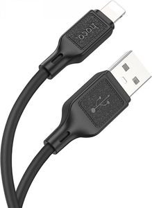 HOCO USB-A TO LIGHTNING CABLE X90 18W 2A 1M BLACK