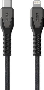 UAG RUGGED KEVLAR CABEL USB-C FOR LIGHTNING 1,5M BLACK/GREY BULK