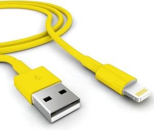 CONNECT IT CI-567 LIGHTNING CHARGE/SYNC CABLE COULOR LINE YELLOW