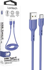 LAMTECH DATACABLE TYPE C 1M BLUE LAM446803