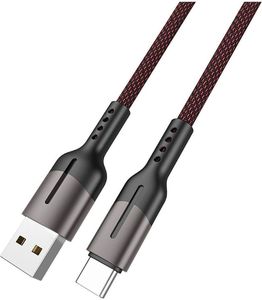 LAMTECH USB TYPE-C DATA CABLE 5A 1,2M BLACK LAM111849