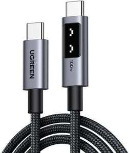 UGREEN CHARGING CABLE L509 100W TYPE-C/TYPE-C BLACK 1M 35501 5A