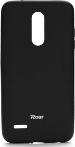 ROAR COLORFUL JELLY TPU CASE BACK COVER FOR LG K10 BLACK