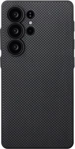 PITAKA PIN BUTTON CASE BLACK/GREY PLAIN FOR SAMSUNG GALAXY S25 ULTRA