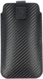 FORCELL POCKET CARBON CASE SIZE 09 FOR IPHONE 13 MINI / 6 / 7 / 8 / 12 MINI
