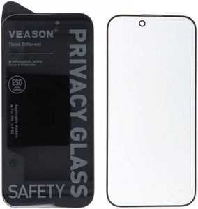 6D PRO VEASON PRIVACY GLASS FOR IPHONE 15 PRO MAX BLACK 6D PRO VEASON PRIVACY GLASS FOR IPHONE 15 PRO MAX BLACK
