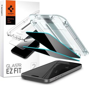 SPIGEN GLASS TR EZ FIT (PRIVACY) 2 PACK TRANSPARENCY FOR IPHONE 15 SPIGEN GLASS TR EZ FIT (PRIVACY) 2 PACK TRANSPARENCY FOR IPHONE 15