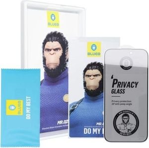 5D MR. MONKEY GLASS FOR APPLE IPHONE 15 PLUS BLACK (STRONG PRIVACY)