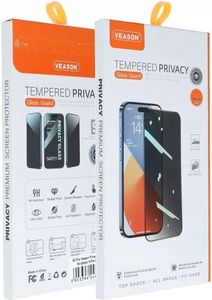 6D PRO VEASON PRIVACY GLASS FOR IPHONE 16 BLACK 6D PRO VEASON PRIVACY GLASS FOR IPHONE 16 BLACK