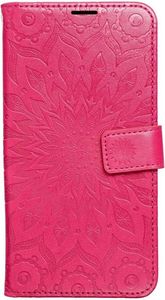 MEZZO BOOK CASE FOR SAMSUNG S25 PLUS MANDALA MAGENTA
