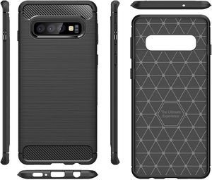 FORCELL CARBON BACK COVER CASE FOR SAMSUNG GALAXY S20 / S11E BLACK