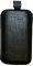 LEATHER POUCHE ANILINE CASE BLACK ��� NOKIA E...
