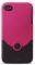 LUXE ORIGINAL IPHONE 4 CASE PINK/BLACK