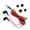 HANDS FREE STEREO T16 APPLE-HTC-BLACKBERRY 3.5MM    &   BLACK-RED