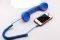 RETRO PHONE HANDSET FOR IPHONE/IPAD BLUE