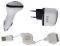 EAXUS 43720 CHARGING KIT TRAVELLER + CAR CHAR...