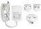 BLACKBERRY TRAVEL CHARGER ASY-07965 WHITE BUL...