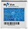 MP BLUE BATTERY FOR HTC LIKE BA S780 *VERSION...