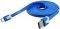 USB FLAT DATA CABLE MICRO USB BLUE BULK USB FLAT DATA CABLE MICRO USB BLUE BULK