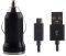 FOREVER CAR CHARGER 1A BLACK + MICRO USB CABL...