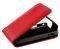 LEATHER CASE FOR SAMSUNG I9500 GALAXY S4 -RED