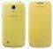 SAMSUNG PLASTIC FLIP COVER EF-FI919BY FOR GALAXY S4 MINI I9195/I9192 YELLOW BULK