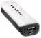 QOLTEC 51992 POWER BANK 2200MAH WHITE/BLACK