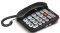 THOMSON TH-520FBLK CORDED PHONE WITH BIG KEYS...