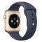 APPLE WATCH SPORT 42MM GOLD ALUMINUM CASE WITH MIDNIGHT BLUE SPORT BAND