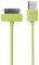 REMAX LIGHT CHARGING CABLE FOR APPLE IPHONE 4 1M GREEN