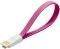 LOGILINK CU0087 MAGNET USB 2.0 TO MICRO USB CABLE PINK